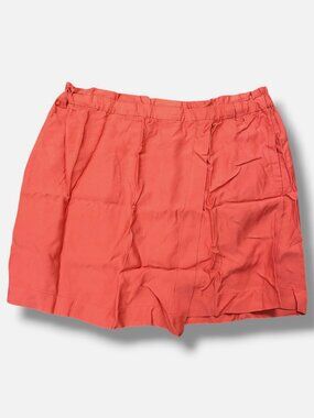Christopher Esber Women's Red Wrap Style Skirt Size 6
